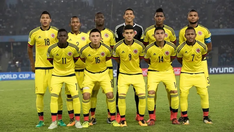 argentina national football team vs colombia national football team lineups