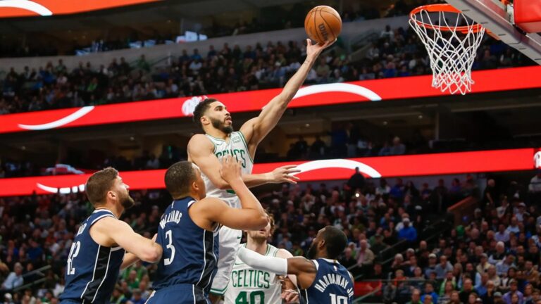 boston celtics vs dallas mavericks match player stats